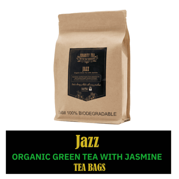 Jazz Organic Green Teabags with Jasmine - bulk supply